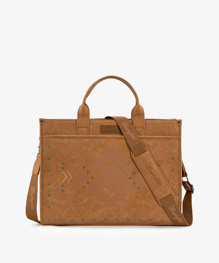 Wrangler Aztec Studded Tote Bag Collection