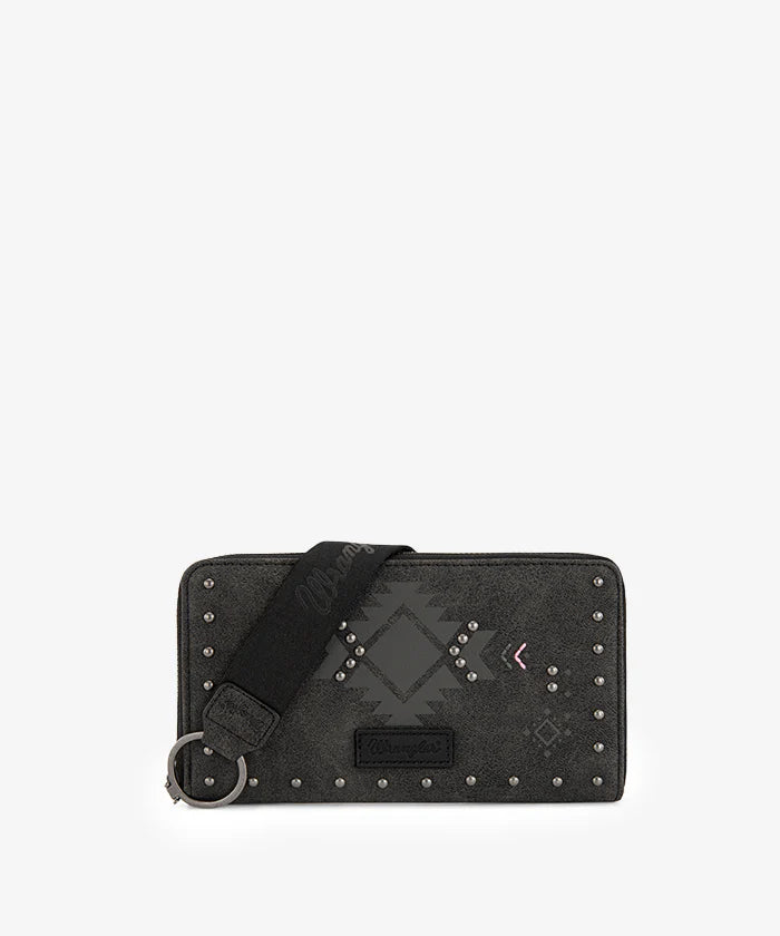 Wrangler Aztec Studded Tote Bag Collection