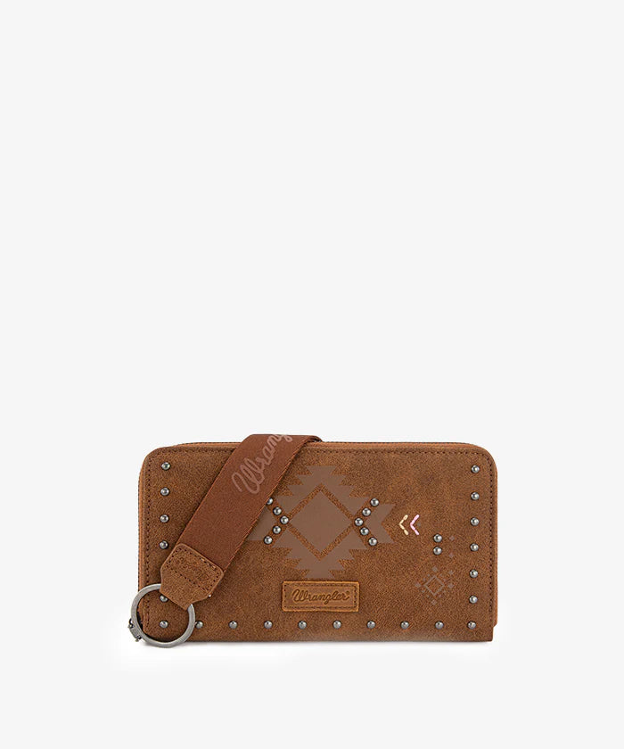 Wrangler Aztec Studded Tote Bag Collection
