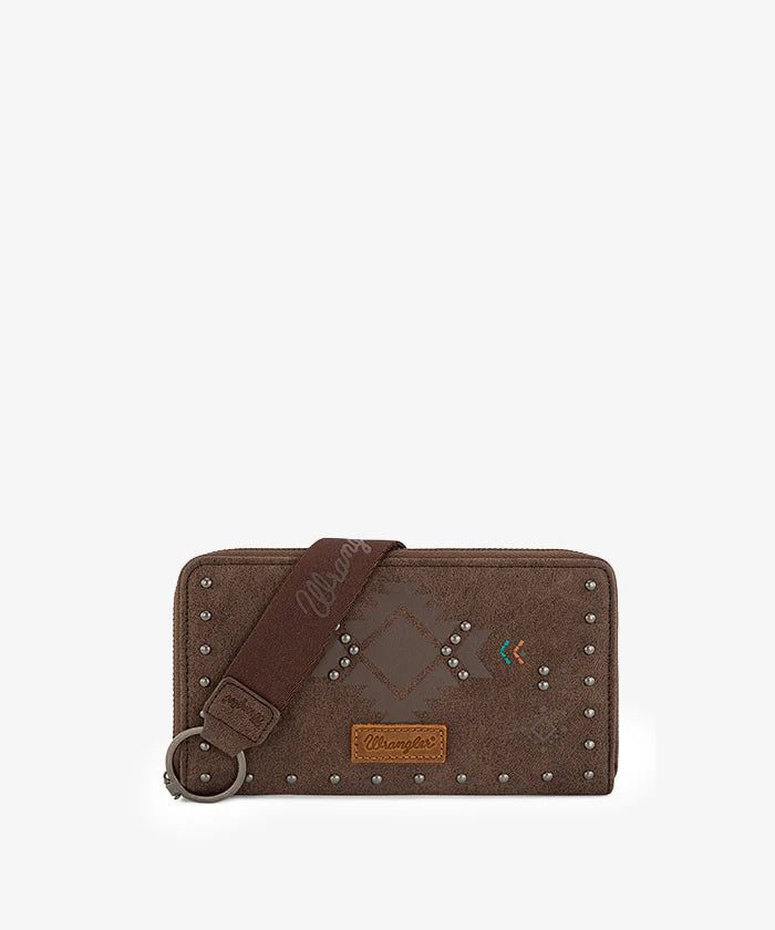 Wrangler Aztec Studded Tote Bag Collection