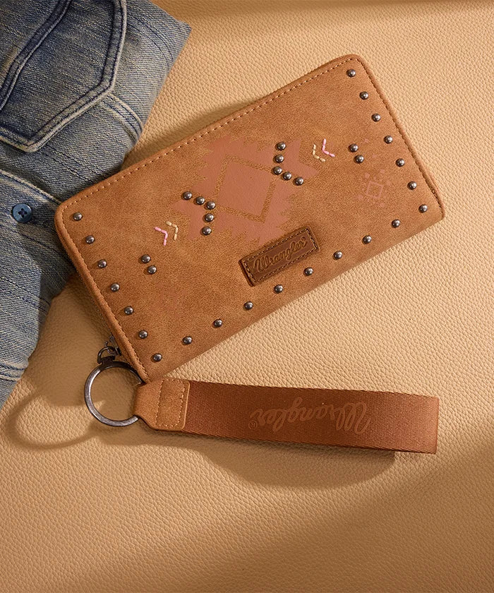 Wrangler Aztec Studded Tote Bag Collection