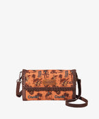 Wrangler Cowboy Print Mini Crossbody Bag