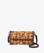 Wrangler Cowboy Print Mini Crossbody Bag
