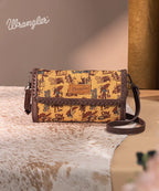 Wrangler Cowboy Print Mini Crossbody Bag