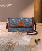 Wrangler Cowboy Print Mini Crossbody Bag