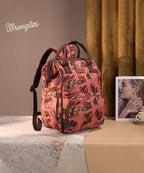 Wrangler Cowboy Print Diaper Bag