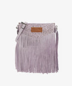 Wrangler Vintage Floral Western Fringe Crossbody Bag
