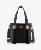 Wrangler Cowhide Fringe Concealed Carry Purse