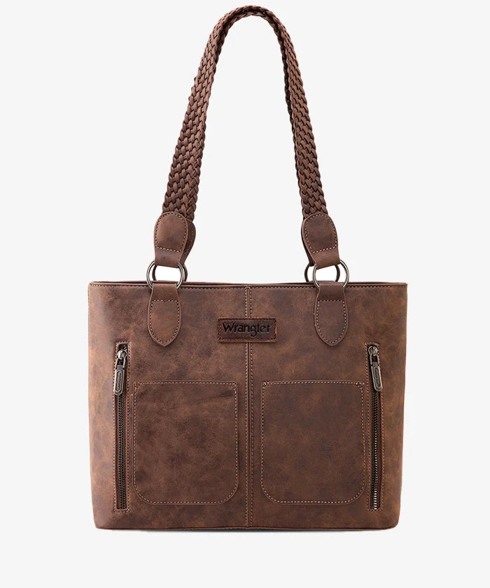 Wrangler Whipstitch Pocket Carry Tote