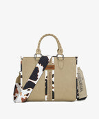 Wrangler Print Whipstitch Concealed Carry Tote Bag