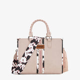 Wrangler Print Whipstitch Concealed Carry Tote Bag