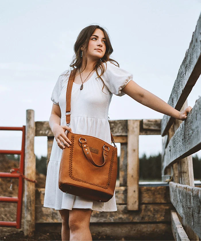 Wrangler Whipstitch Convertible Backpack