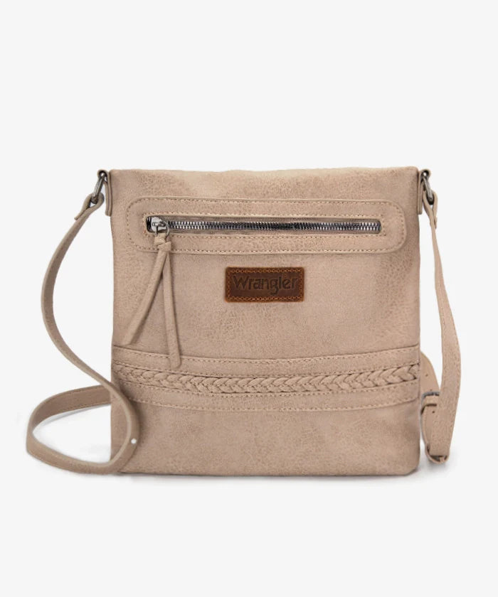 Wrangler Zippered Cross Stitch Crossbody
