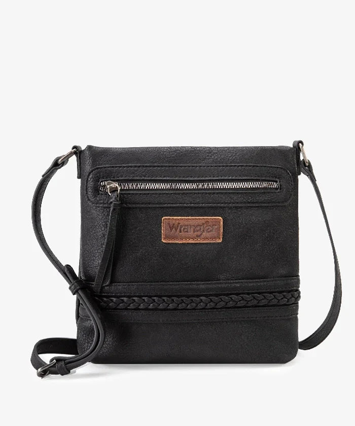 Wrangler Zippered Cross Stitch Crossbody