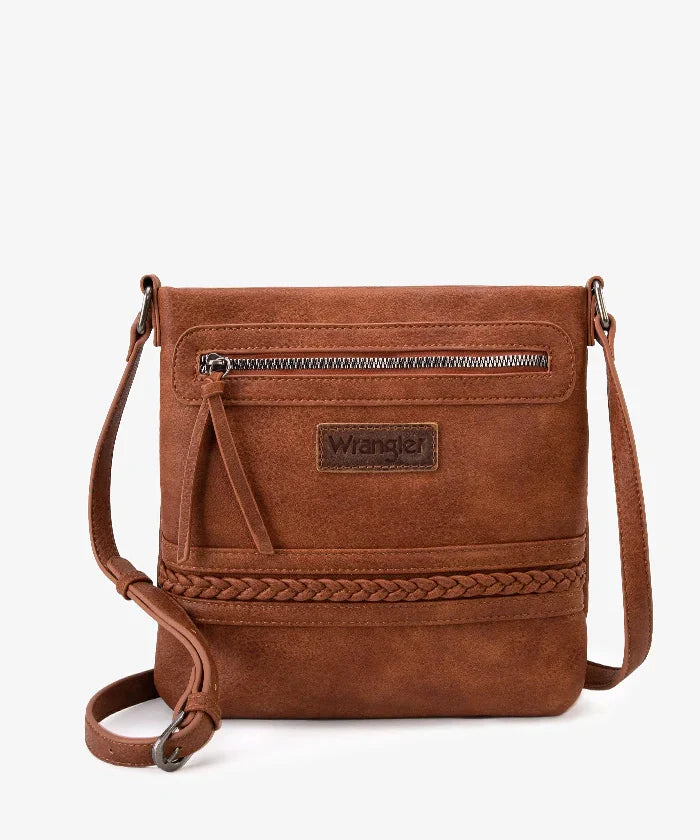 Wrangler Zippered Cross Stitch Crossbody