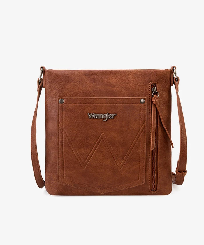 Wrangler Zippered Cross Stitch Crossbody