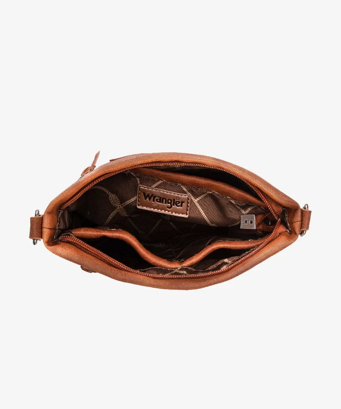Wrangler Zippered Cross Stitch Crossbody