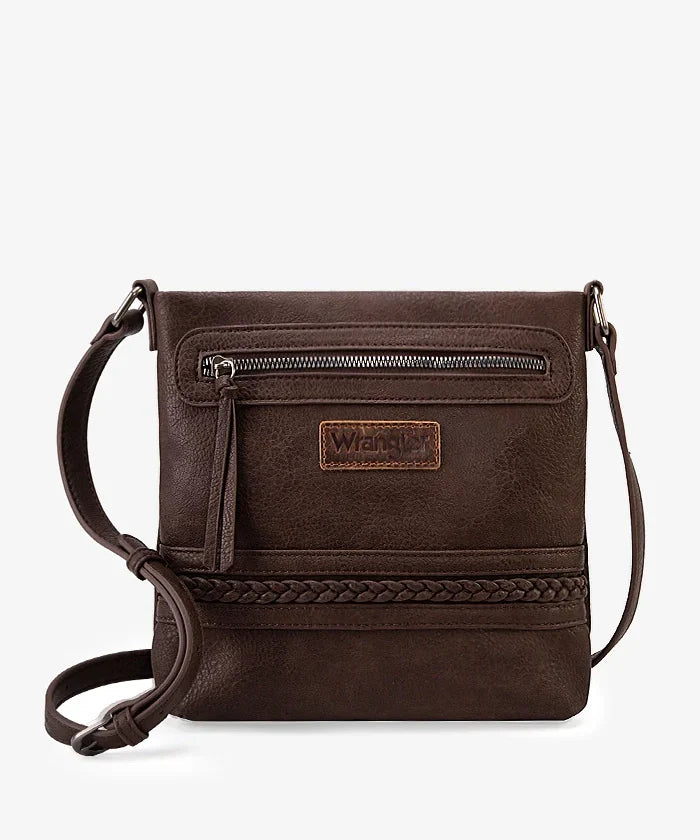 Wrangler Zippered Cross Stitch Crossbody