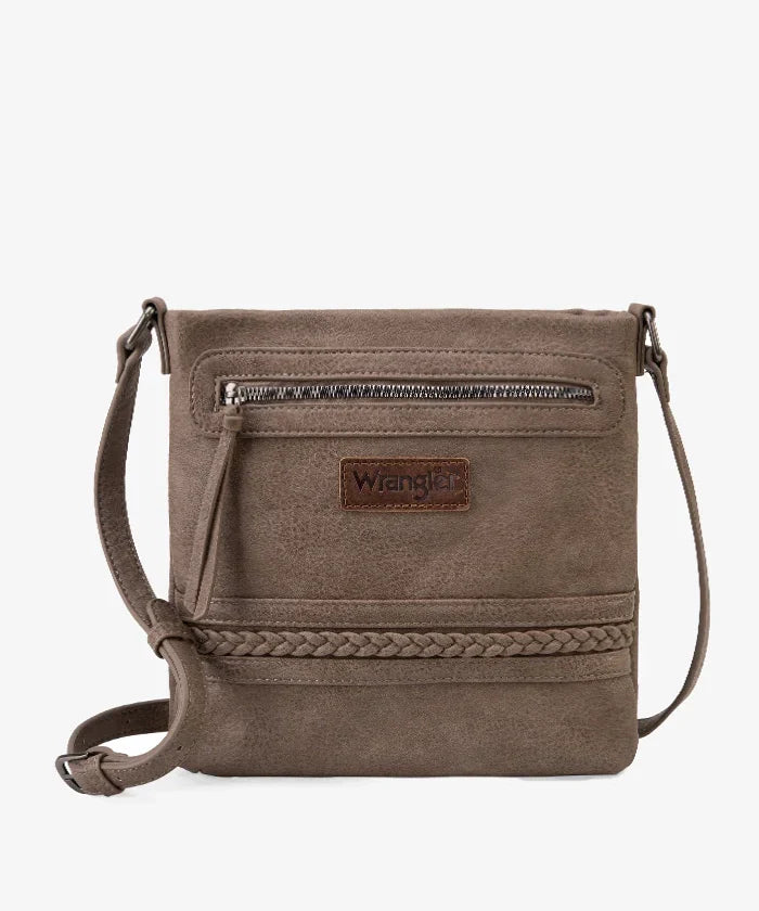 Wrangler Zippered Cross Stitch Crossbody
