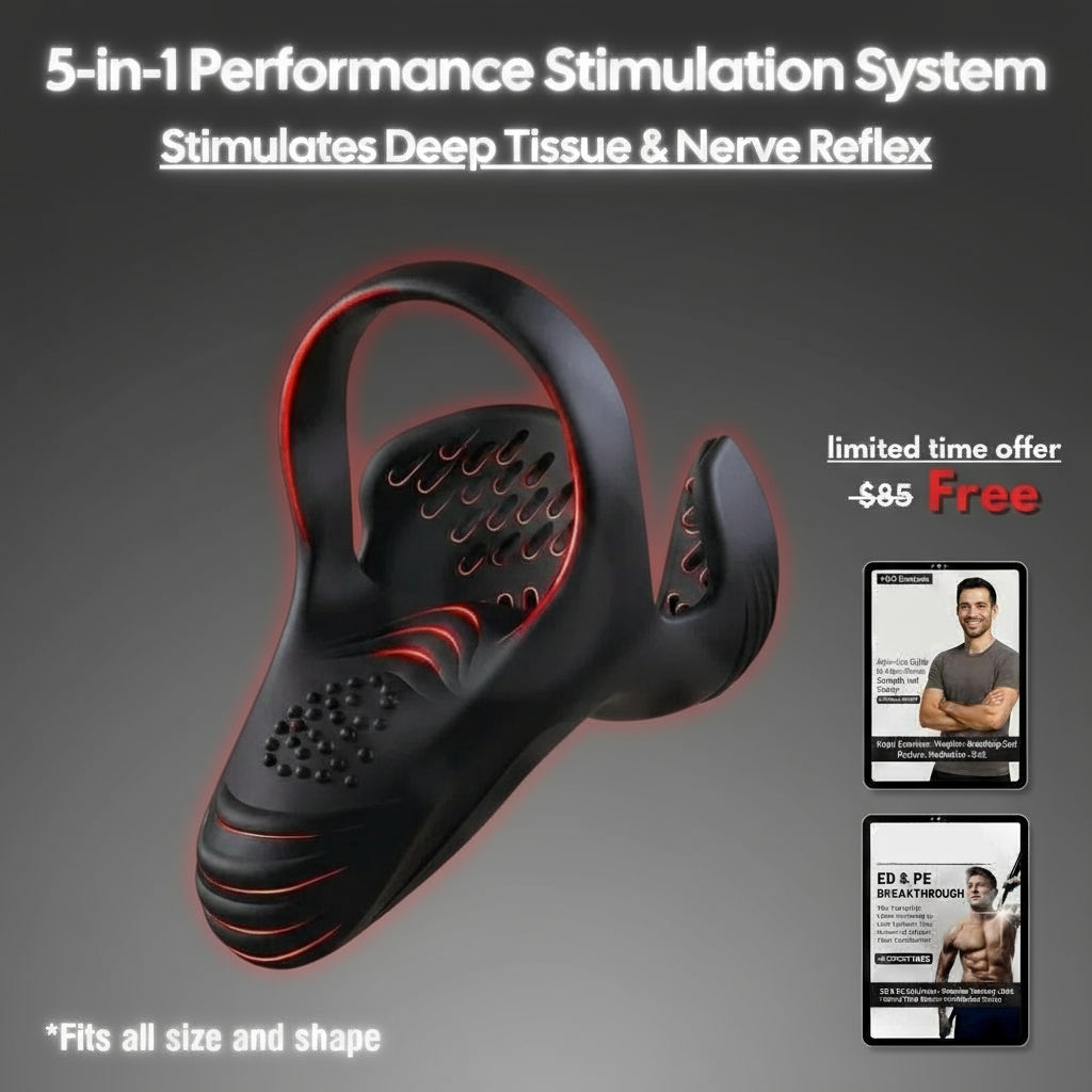 Alisanda™ VitalEngine Pro-The #1 5-in-1 at-home trainer that reverses ED; PE with advanced Precision