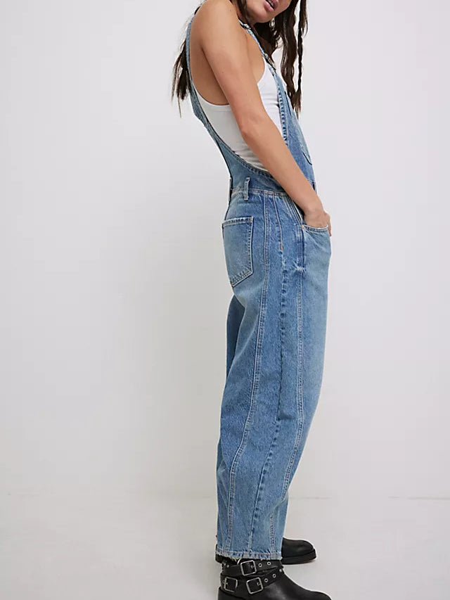 Good Luck Barrel Overalls