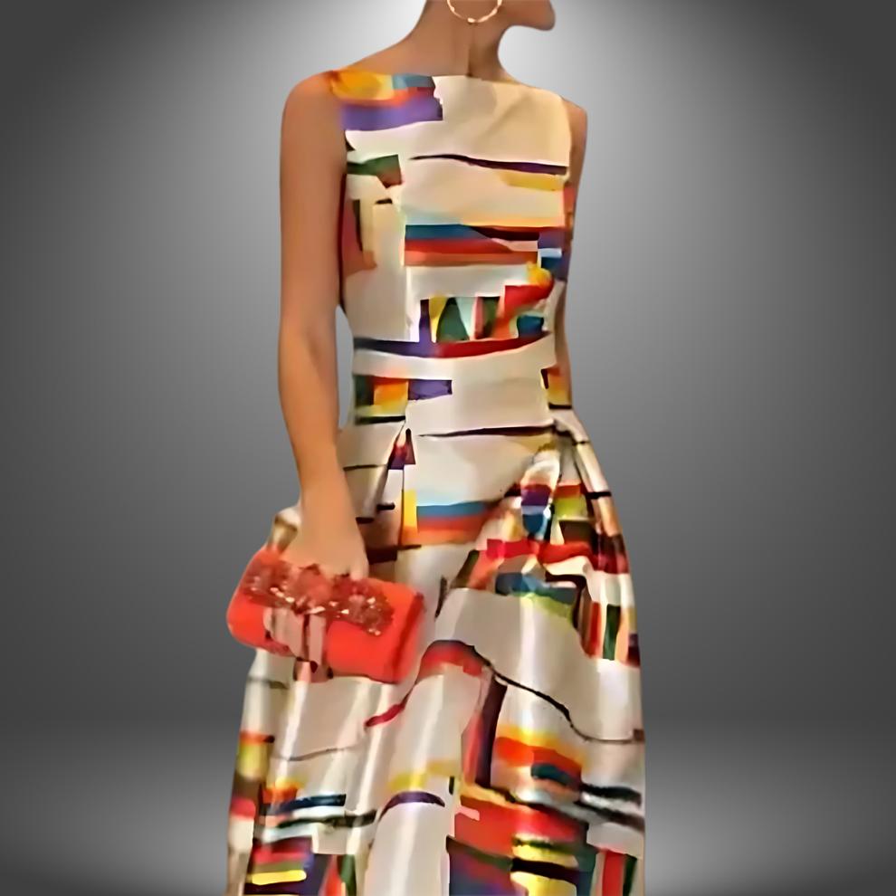 Timeless Elegance Waist-Cinching Dress