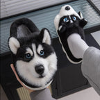 Super Realistic Dog Plush Slippers — Feel Like Walking with Your Dog Every Step