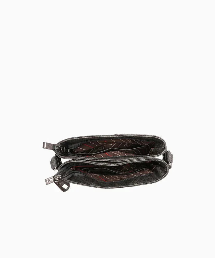 Montana West Whipstitch Studded Wallet