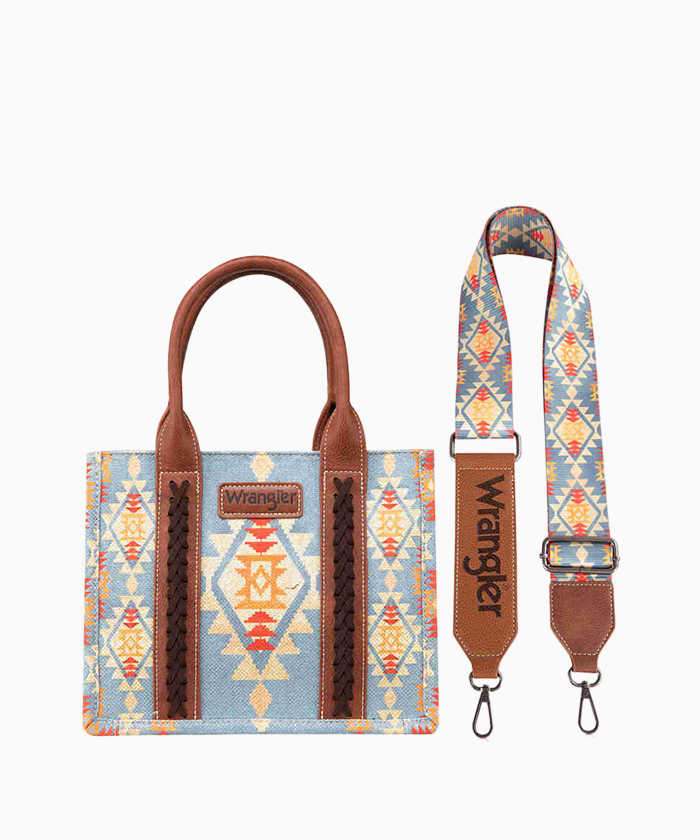 Wrangler Southwestern Print Tote Bag Set