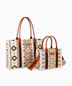 Wrangler Southwestern Print Tote Bag Set