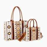 Wrangler Southwestern Print Tote Bag Set