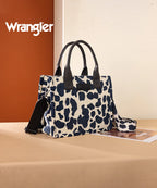 Wrangler All-over Cow Print Tote Bag