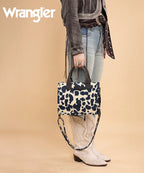 Wrangler All-over Cow Print Tote Bag