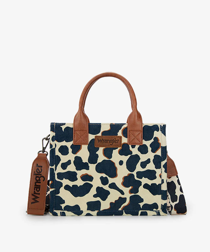 Wrangler All-over Cow Print Tote Bag