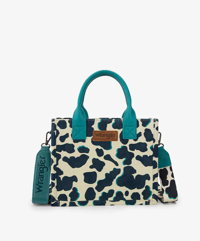 Wrangler All-over Cow Print Tote Bag