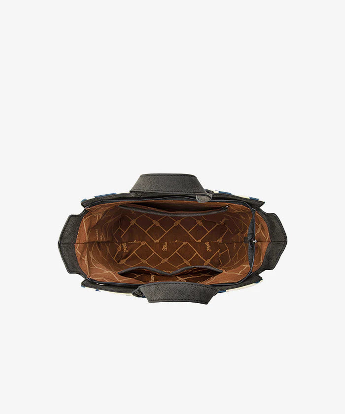 Wrangler All-over Cow Print Wide Tote Bag Collection