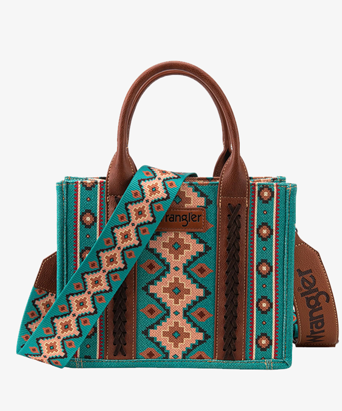 Wrangler Southwestern Print Tote Bag Set