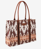 Wrangler Southwestern Print Tote Bag Set