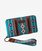 Wrangler Aztec Dual-Sided Print Wallet