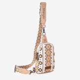 Wrangler Southwestern All-over Aztec Print Sling Bag - Limited Stock