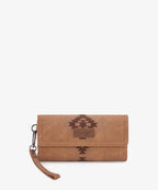 Wrangler Aztec Embroidered Wallet