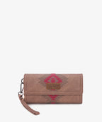 Wrangler Aztec Embroidered Wallet