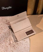Wrangler Aztec Embroidered Wallet