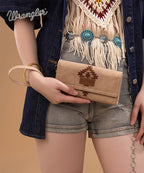 Wrangler Aztec Embroidered Wallet