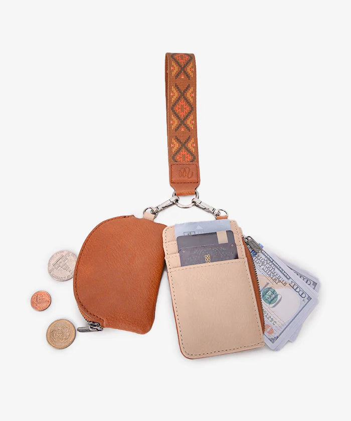 Wrangler Aztec Embroidered Whipstitch Sling Bag