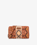 Wrangler Aztec Embroidered Whipstitch Wristlet