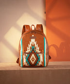 Wrangler Aztec Knitted Backpack