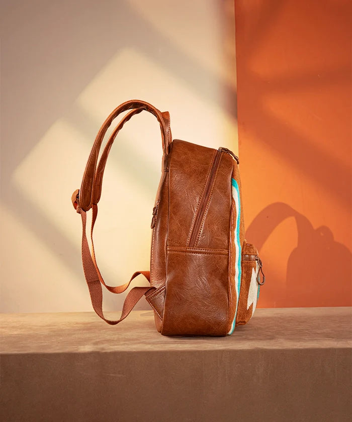 Wrangler Aztec Knitted Backpack