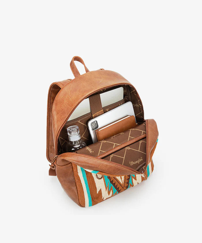 Wrangler Aztec Knitted Backpack