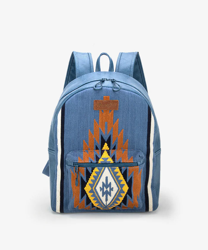 Wrangler Aztec Knitted Backpack